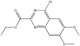 Ethyl 4-chloro-6,7-dimethoxyquinazoline-2-carboxylate CAS#: 1189105-82-5