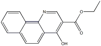 Ethyl 4-hydroxybenzo[h]quinoline-3-carboxylate CAS#: 71083-13-1