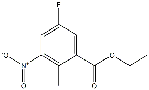 Ethyl 5-fluoro-2-methyl-3-nitrobenzoate CAS#: 1342359-36-7