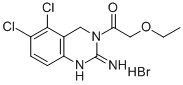 Ethyl 5,6-dichloro-3,4-dihydro-2(1H)-iminoquinazoline-3-acetate hydrobromide CAS#: 70381-75-8