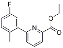 Ethyl 6-(5-fluoro-2-methylphenyl)pyridine-2-carboxylate CAS#: 1330750-37-2