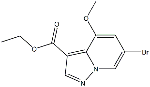 Ethyl 6-BroMo-4-Methoxypyrazolo[1,5-A]pyridine-3-carboxylate CAS#: 1207557-35-4