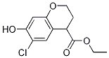 Ethyl-6-chloro-7-hydroxy-3,4-dihydro-2H-chromene-4-carboxylate CAS#: 1202889-58-4