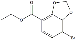 Ethyl 7-bromobenzo[d][1,3]dioxole-4-carboxylate CAS#: 1312610-07-3