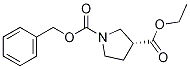 Ethyl (R)-N-Cbz-3-pyrrolidinecarboxylate CAS#: 1263078-10-9