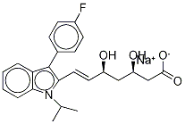 Fluvastatin-D8 (Major), Sodium Salt CAS#: 1260178-87-7