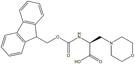 Fmoc-3-(1-Morpholinyl)-L-Ala-OH CAS#: 1251903-85-1