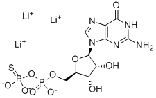 GUANOSINE 5'-O-(2-THIODIPHOSPHATE) TRILITHIUM SALT CAS#: 71783-24-9