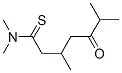 Heptanethioamide,  N,N,3,6-tetramethyl-5-oxo- CAS#: 70367-60-1