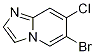 IMidazo[1,2-a]pyridine, 6-broMo-7-chloro- CAS#: 1303890-45-0