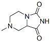 Imidazo[1,5-a]pyrazine-1,3(2H,5H)-dione, tetrahydro-7-methyl- (9CI) CAS#: 70336-01-5