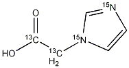Imidazol-1-yl-acetic Acid-15N2,13C2 CAS#: 1184983-00-3