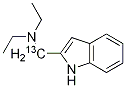 Indole 2-N,N-Diethylmethylamine-13C CAS#: 1189651-22-6
