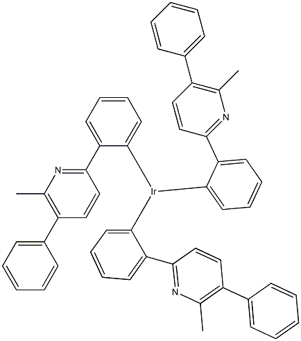 IridiuM, tris[2-(6-Methyl-5-phenyl-2-pyridinyl-kN)phenyl-kC] CAS#: 1215692-54-8