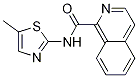 Isoquinoline-1-carboxylic acid (5-Methyl-thiazol-2-yl)-aMide CAS#: 1353966-13-8