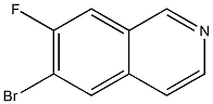 Isoquinoline, 6-broMo-7-fluoro- CAS#: 1258833-80-5