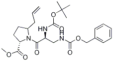 L-Proline, N-[(1,1-diMethylethoxy)carbonyl]-3-[[(phenylMethoxy)carbonyl]aMino]-L-alanyl-5-(2-propen-1-yl)-, Methyl ester CAS#: 1296138-82-3