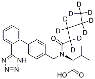 L-Valine, N-(1-oxopentyl-d9)-N-[[2'-(1H-tetrazol-5-yl)[1,1'-biphenyl]-4-yl]Methyl]- CAS#: 1089736-73-1