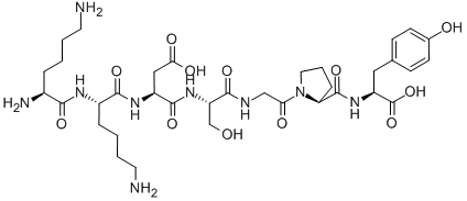 LYS-LYS-ASP-SER-GLY-PRO-TYR CAS#: 70365-36-5