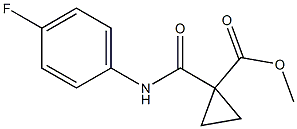 METHYL 1-[(4-FLUOROPHENYL)CARBAMOYL]CYCLOPROPANECARBOXYLATE CAS#: 1345847-71-3