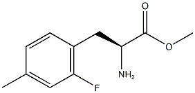 METHYL (2S)-2-AMINO-3-(2-FLUORO-4-METHYLPHENYL)PROPANOATE CAS#: 1213632-12-2