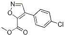 METHYL 4-(4-CHLOROPHENYL)ISOXAZOLE-5-CARBOXYLATE CAS#: 1072944-87-6
