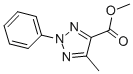 METHYL 5-METHYL-2-PHENYL-2H-1,2,3-TRIAZOLE-4-CARBOXYLATE CAS#: 7673-93-0