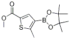 METHYL 5-METHYL-4-(4,4,5,5-TETRAMETHYL-1,3,2-DIOXABOROLAN-2-YL)THIOPHENE-2-CARBOXYLATE CAS#: 1109284-49-2