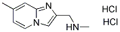 METHYL-(7-METHYL-IMIDAZO[1,2-A]PYRIDIN-2-YLMETHYL)-AMINE DIHYDROCHLORIDE CAS#: 1187931-93-6