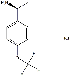 Benzenemethanamine, α-methyl-4-(trifluoromethoxy)-, (αS)- (hydrochloride) CAS#: 1391540-47-8