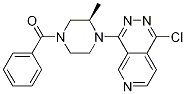 Methanone, [(3R)-4-(1-chloropyrido[3,4-d]pyridazin-4-yl)-3-methyl-1-piperazinyl]phenyl- CAS#: 1133749-93-5