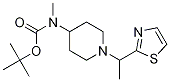 Methyl-[1-(1-thiazol-2-yl-ethyl)-piperidin-4-yl]-carbaMic acid tert-butyl ester CAS#: 1289385-87-0