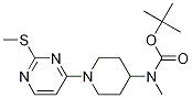 Methyl-[1-(2-methylsulfanyl-pyrimidin-4-yl)-piperidin-4-yl]-carbamic acid tert-butyl ester CAS#: 1261232-35-2