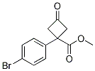 Methyl 1-(4-broMophenyl)-3-oxocyclobutanecarboxylate CAS#: 1364663-42-2