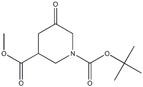 Methyl 1-Boc-5-oxo-piperidine-3-carboxylate CAS#: 1303974-96-0