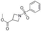 Methyl 1-(benzenesulfonyl)azetidine-3-carboxylate CAS#: 1334499-99-8