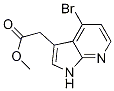 Methyl 2-(4-bromo-1H-pyrrolo[2,3-b]pyridin-3-yl)acetate CAS#: 1134327-78-8