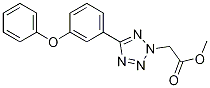 Methyl 2-[5-(3-Phenoxyphenyl)-2H-tetrazol-2-yl]acetate CAS#: 1305320-60-8