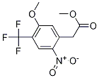 Methyl 2-[5-methoxy-2-nitro-4-(trifluoromethyl)-phenyl]acetate CAS#: 1186404-57-8