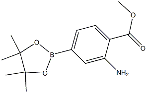 Methyl 2-aMino-4-(4,4,5,5-tetraMethyl-1,3,2-dioxaborolan-2-yl)benzoate CAS#: 1198615-60-9