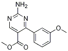 Methyl 2-amino-4-(3-methoxyphenyl)pyrimidine-5-carboxylate CAS#: 1187385-80-3