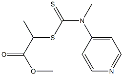Methyl 2-[methyl(4-pyridinyl)carbamothioylthio]propionate CAS#: 1158958-92-9