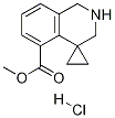 Methyl 2',3'-dihydro-1'H-spiro[cyclopropane-1,4'-isoquinoline]-5'-carboxylate hydrochloride CAS#: 1203684-69-8