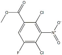 Methyl 2,4-dichloro-5-fluoro-3-nitrobenzoate CAS#: 1153285-12-1