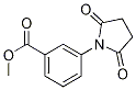 Methyl 3-(2,5-dioxopyrrolidin-1-yl)benzoate CAS#: 72601-52-6