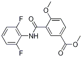 Methyl 3-(2,6-difluorophenylcarbaMoyl)-4-Methoxybenzoate CAS#: 1089278-51-2