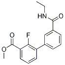 Methyl 3-[3-(ethylcarbaMoyl)phenyl]-2-fluorobenzoate CAS#: 1381944-61-1