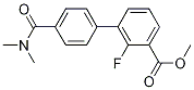 Methyl 3-[4-(diMethylcarbaMoyl)phenyl]-2-fluorobenzoate CAS#: 1381944-34-8