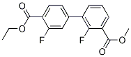 Methyl 3-[4-(ethoxycarbonyl)-3-fluorophenyl]-2-fluorobenzoate CAS#: 1381944-56-4