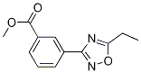 Methyl 3-(5-Ethyl-1,2,4-oxadiazol-3-yl)benzoate CAS#: 1166756-75-7